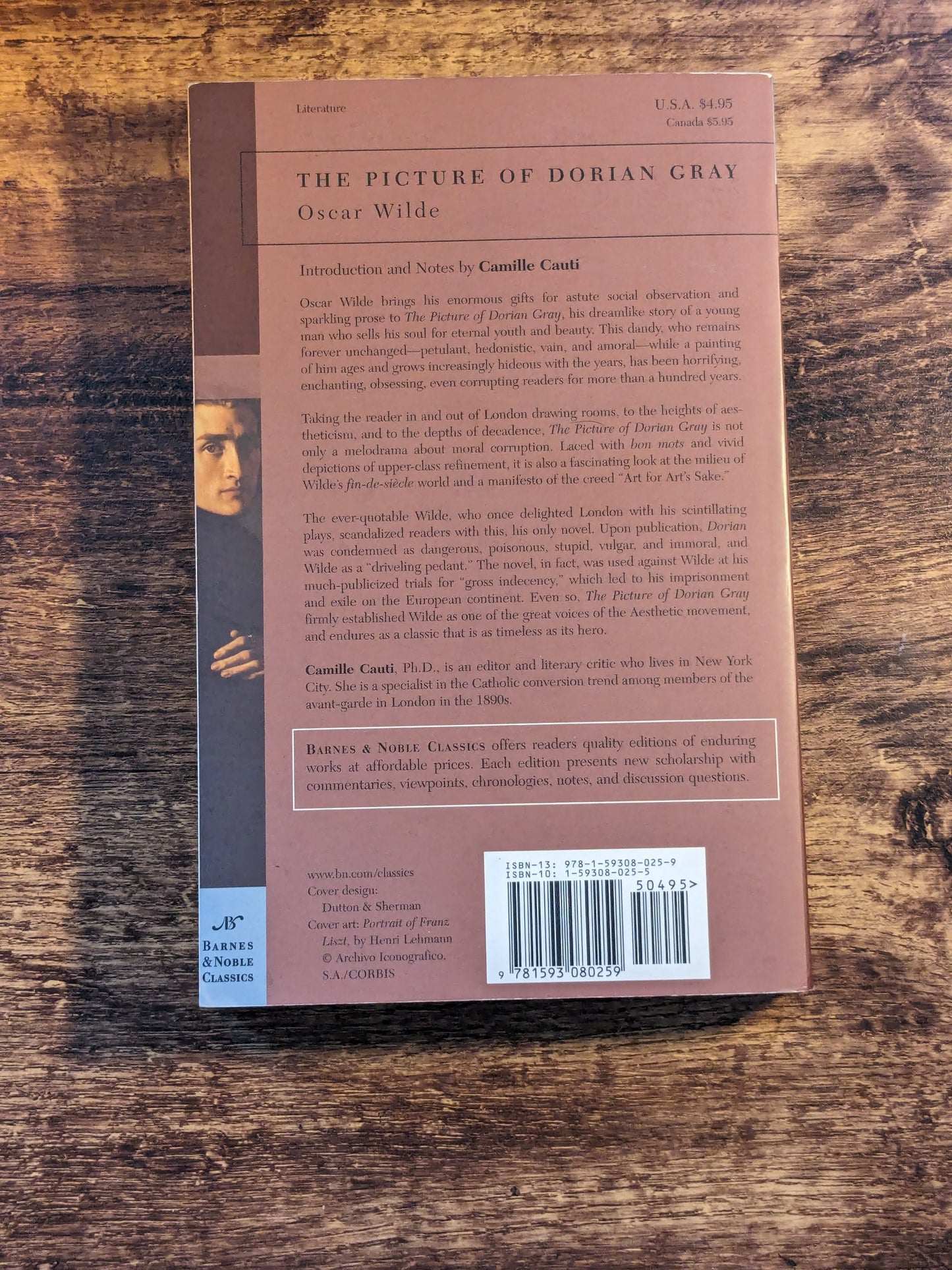 Picture of Dorian Gray, The (Barnes & Noble Classics) by Oscar Wilde - Paperback