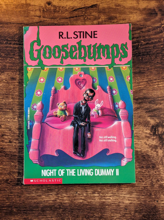 Night of the Living Dummy II (Goosebumps #31) R.L. Stine - Vintage Paperback