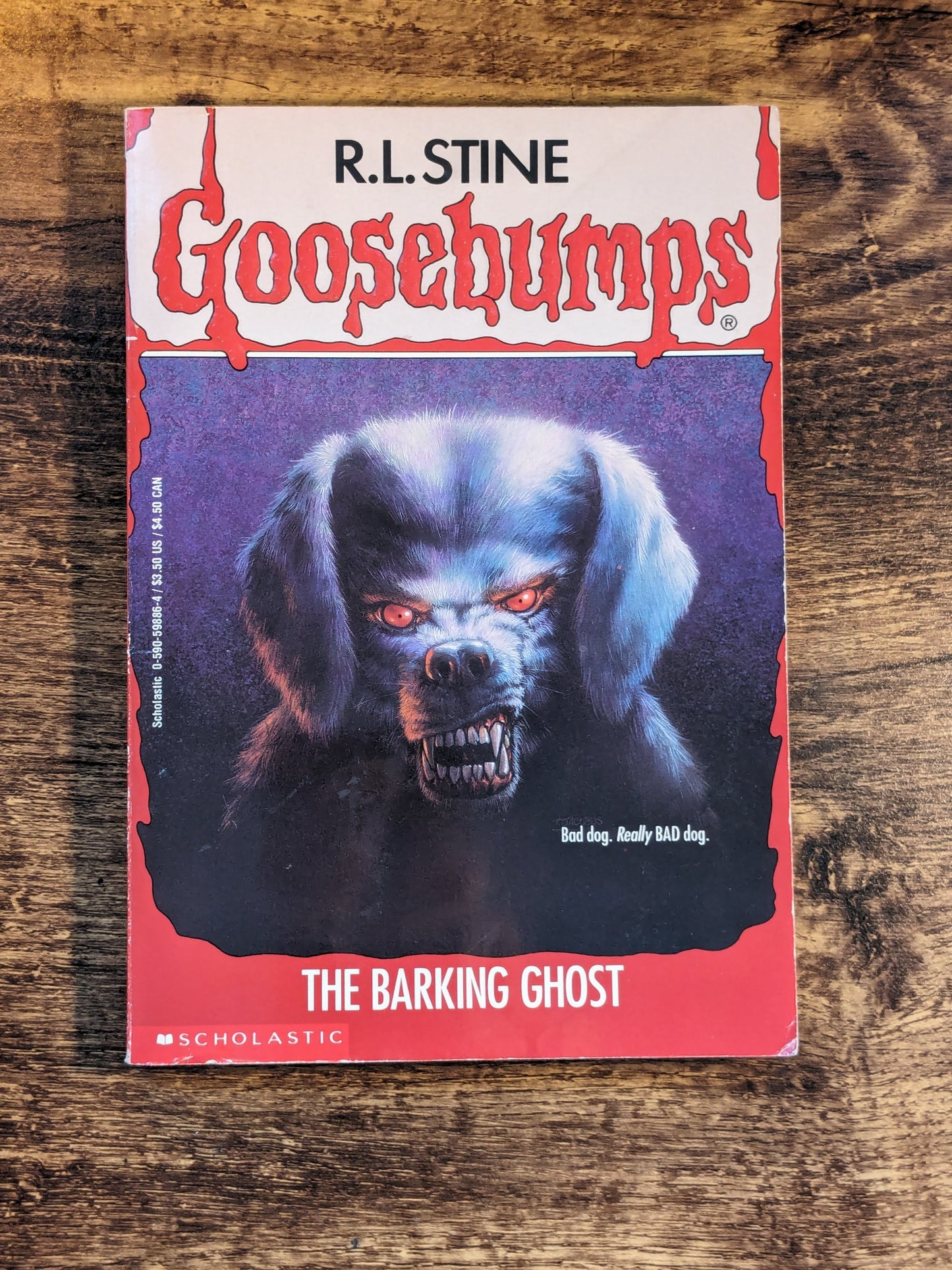 Barking Ghost, The (Goosebumps #32) R.L. Stine Vintage Paperback