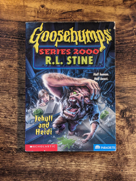 Jekyll & Heidi (Goosebumps 2000 #14) by R.L. Stine - Vintage Paperback