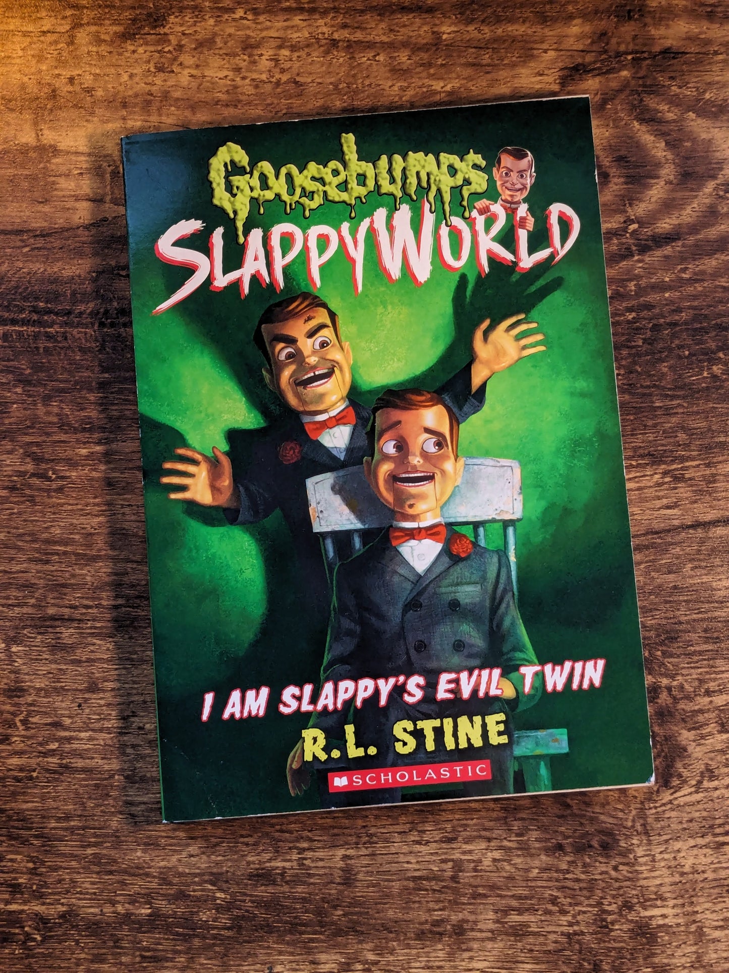 I Am Slappy's Evil Twin (Goosebumps Slappyworld #3) by R.L. Stine - Paperback