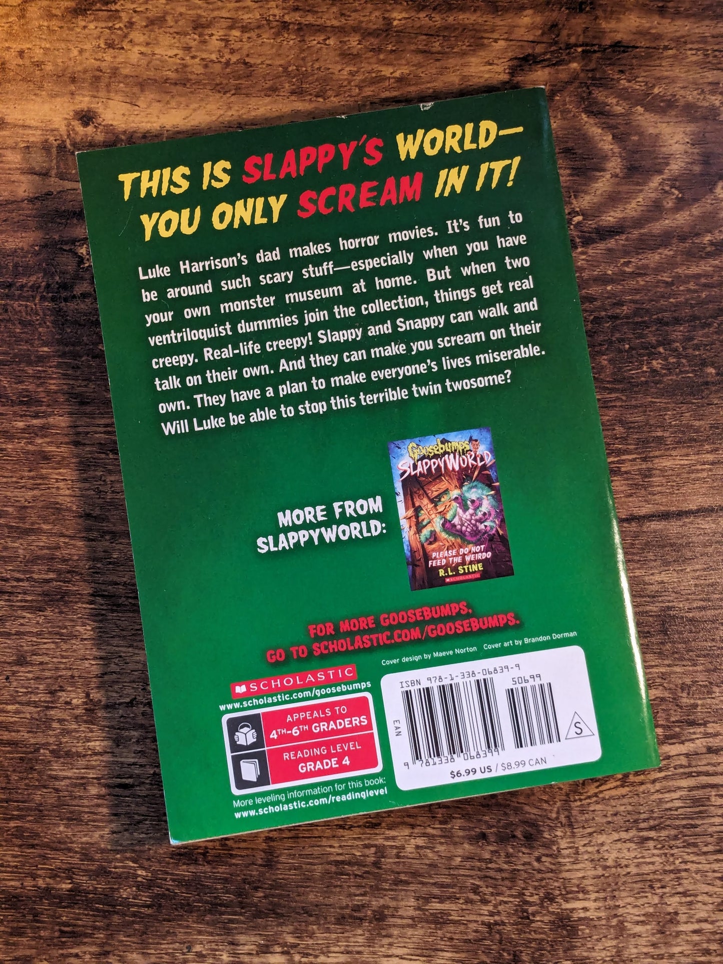 I Am Slappy's Evil Twin (Goosebumps Slappyworld #3) by R.L. Stine - Paperback