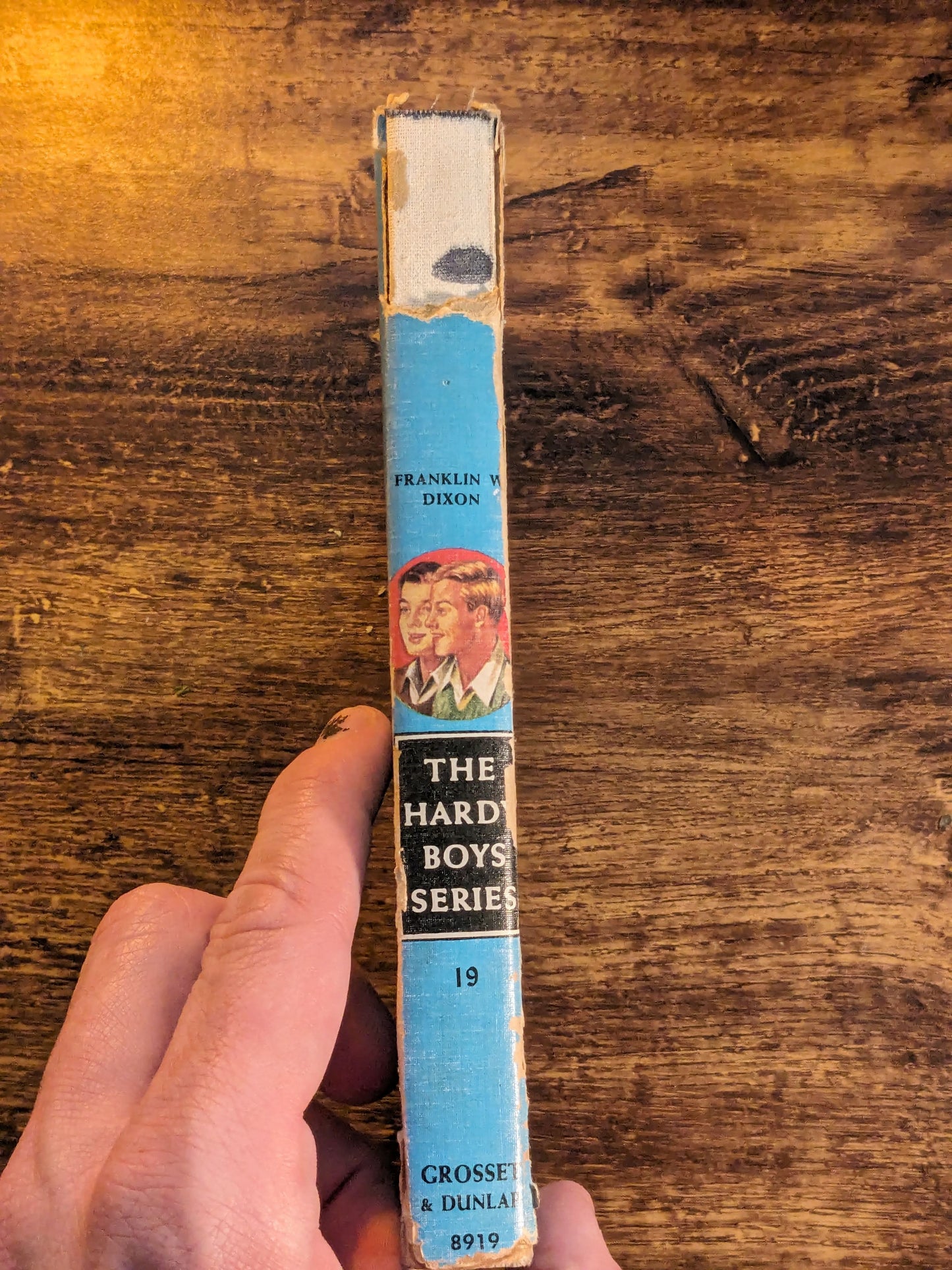 Disappearing Floor, The (Hardy Boys Mysteries #19) by Franklin W. Dixon - Vintage Hardcover