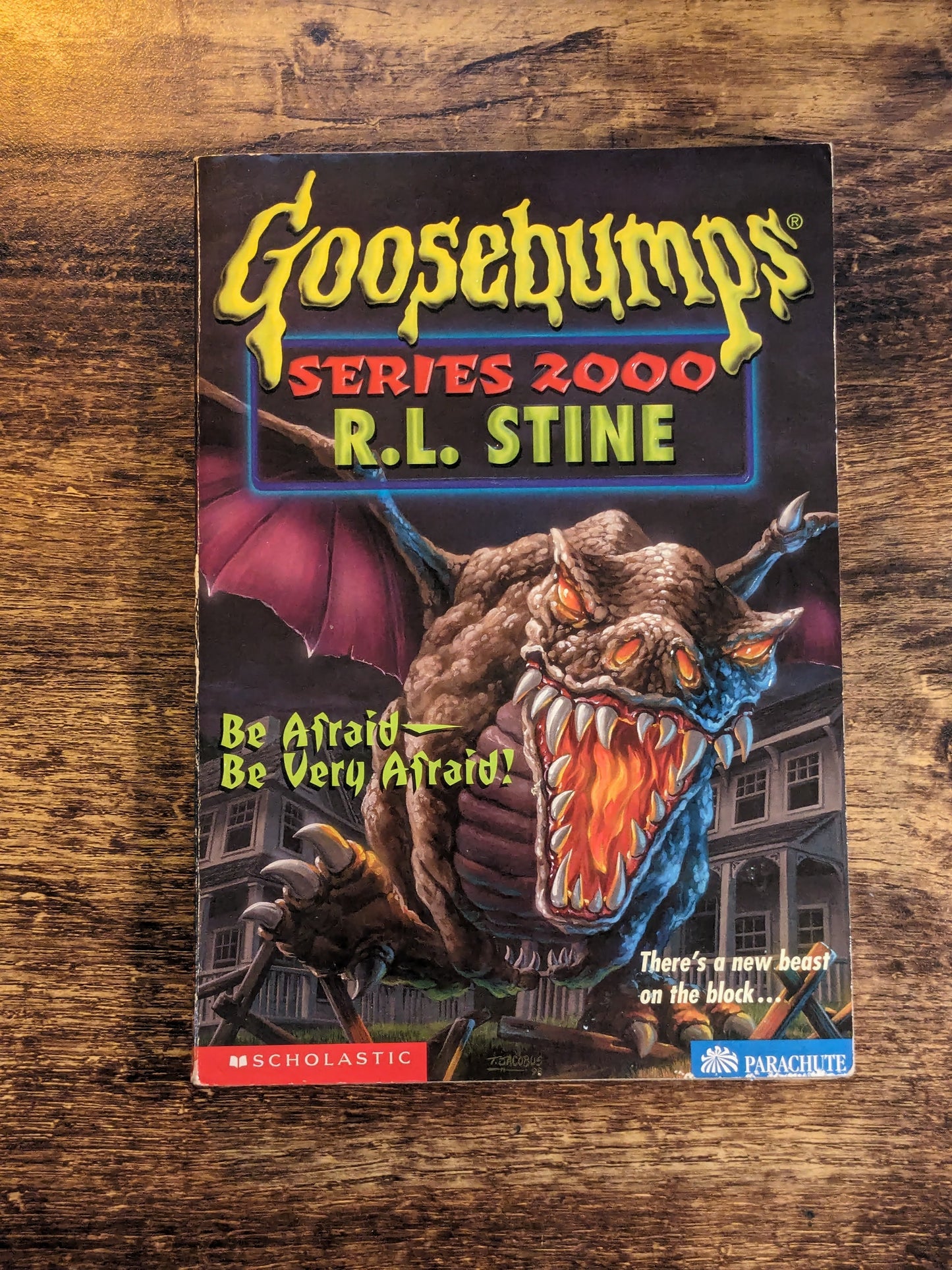 Be Afraid - Be Very Afraid! (Goosebumps 2000 #20) by R.L. Stine - Vintage Paperback