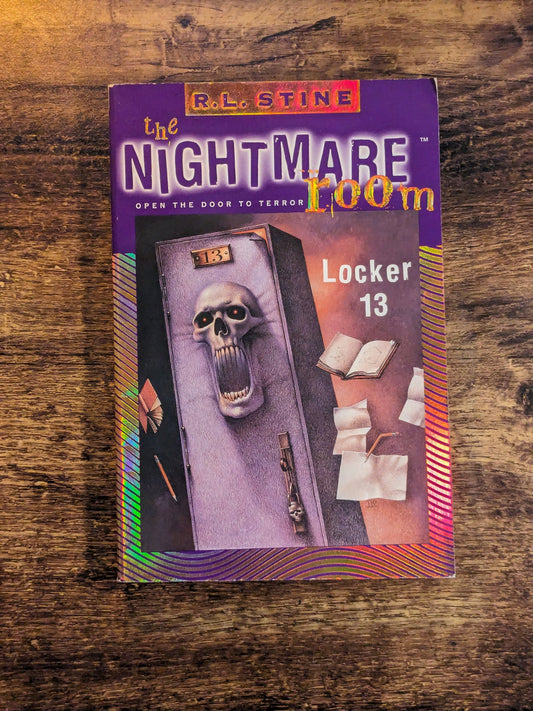 Locker 13 (Nightmare Room #2) by R.L. Stine - Vintage Paperback