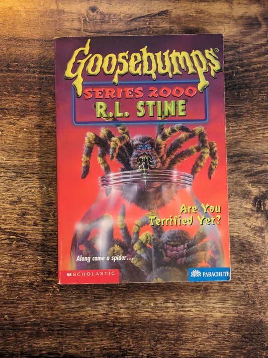 Are You Terrified Yet? (Goosebumps 2000 #9) by R.L. Stine - Vintage Paperback