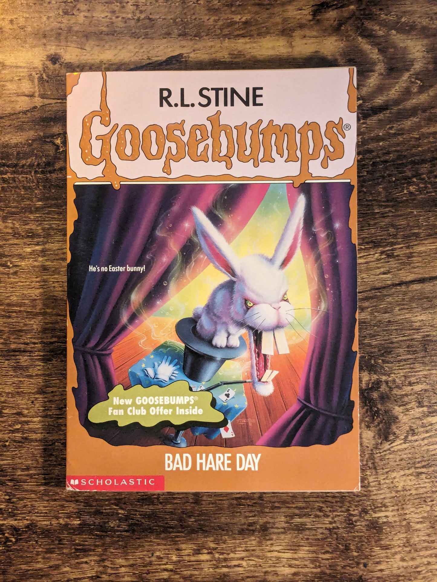 Bad Hare Day (Goosebumps #41) by R.L. Stine - Vintage Paperback