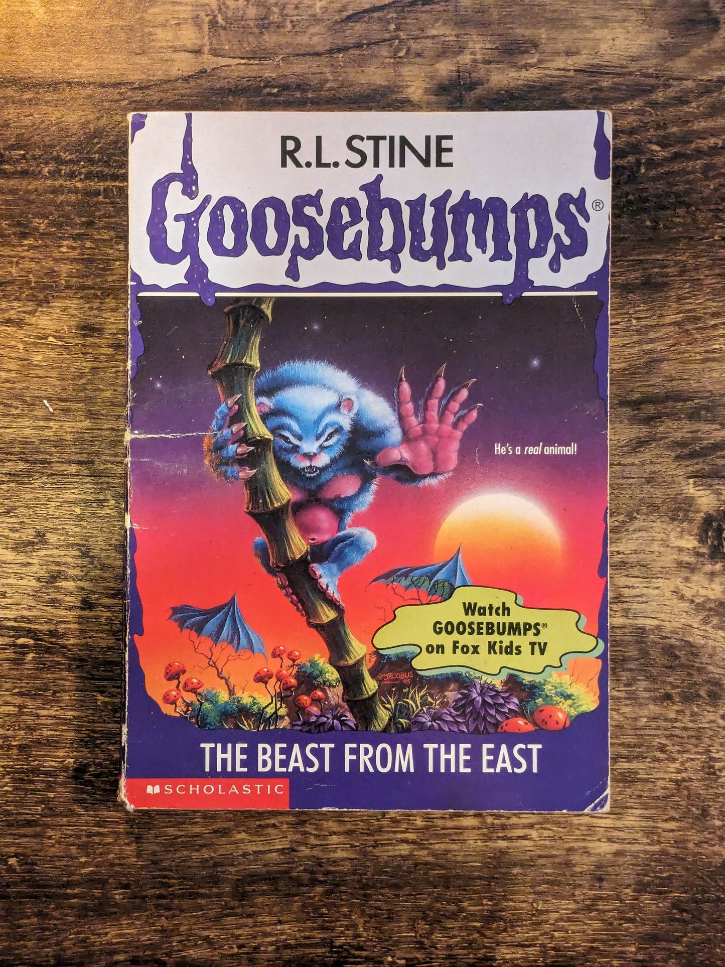 Beast from the East, The (Goosebumps #43) by R.L. Stine - Vintage Paperback