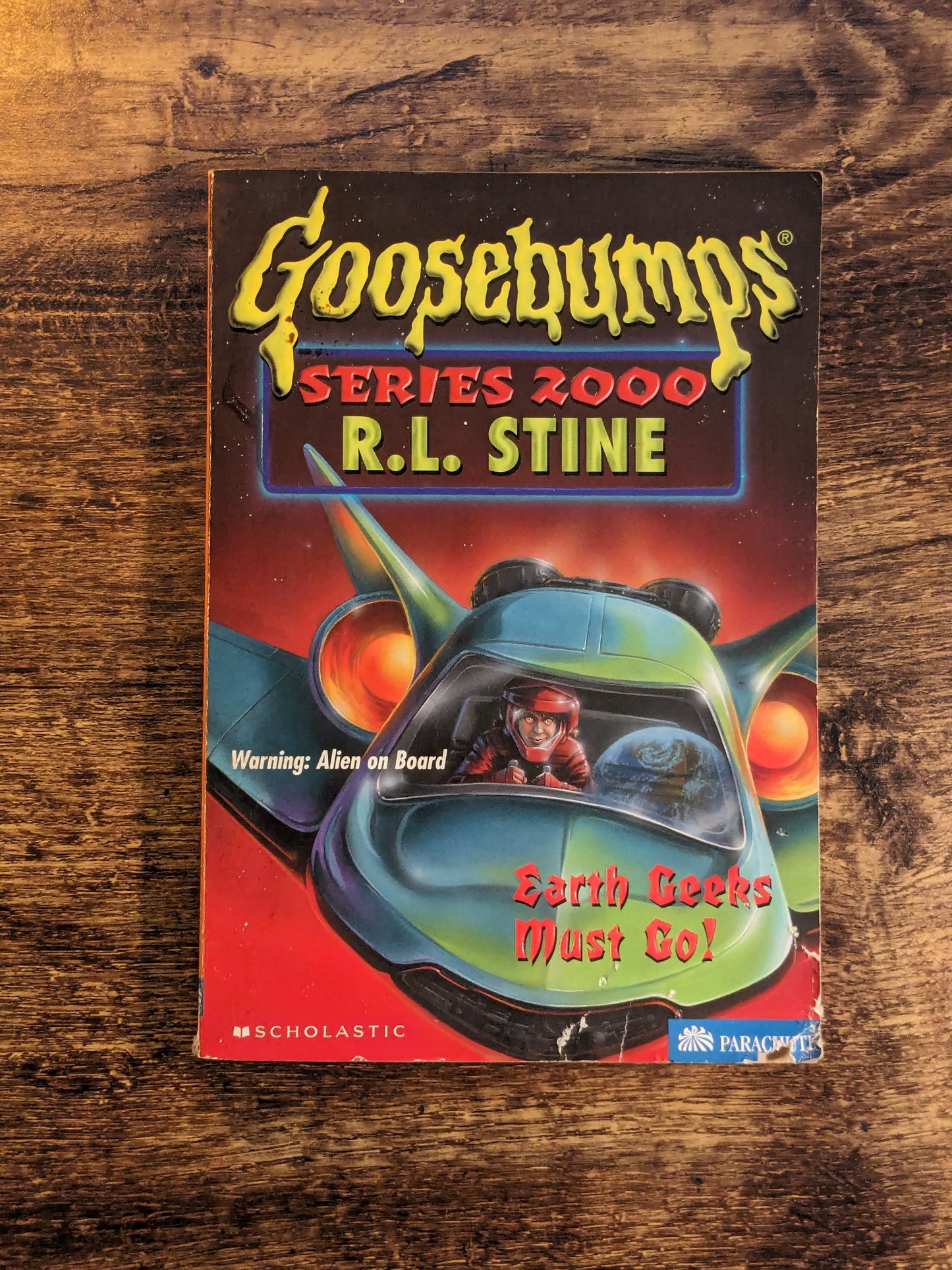 Earth Geeks Must Go! (Goosebumps Series 2000 #24) by R.L. Stine - Vintage Book