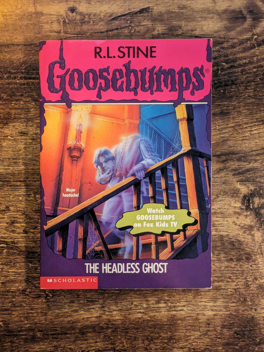 Headless Ghost, The (Goosebumps #37) by R.L. Stine - Vintage Paperback