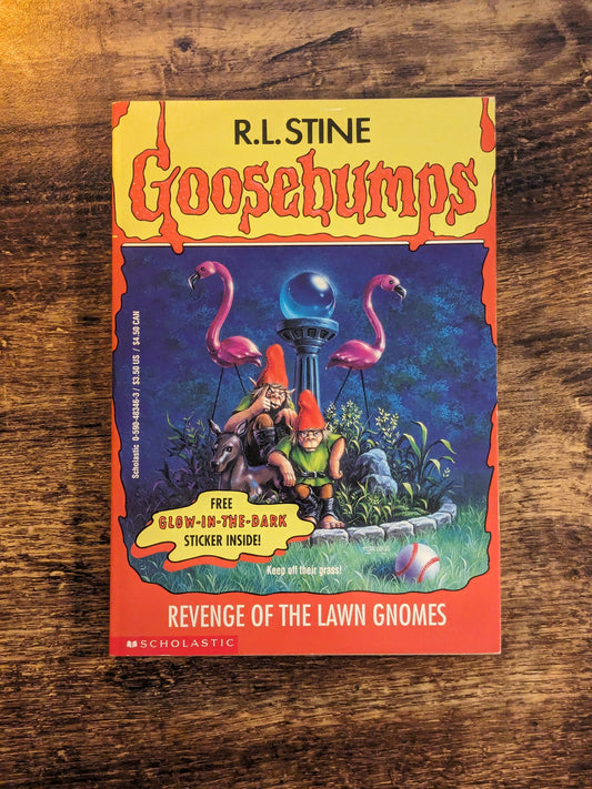 Revenge of the Lawn Gnomes (Goosebumps #34) by R.L. Stine - Vintage Paperback