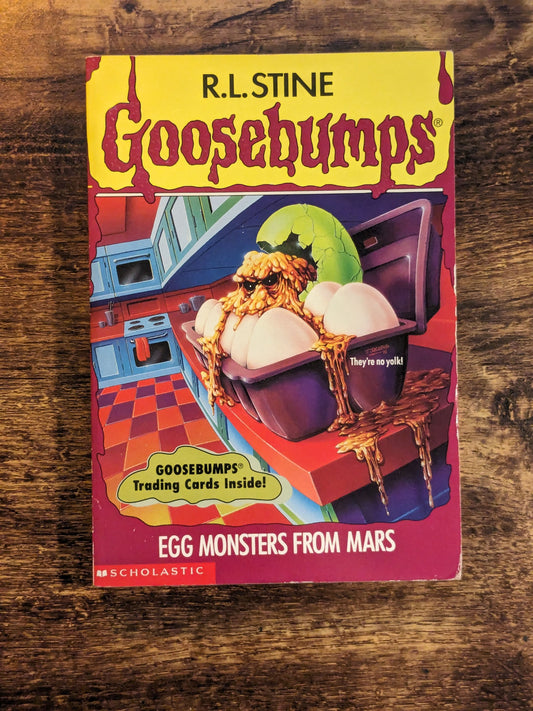 Egg Monsters from Mars (Goosebumps #42) by R.L. Stine - Vintage Paperback