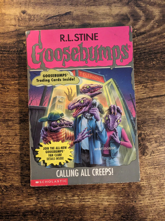 Calling All Creeps! (Goosebumps #50) R.L. Stine - Vintage Paperback