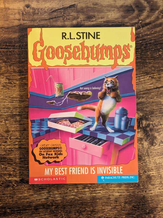 My Best Friend is Invisible (Goosebumps #57) by R.L. Stine - Vintage Paperback