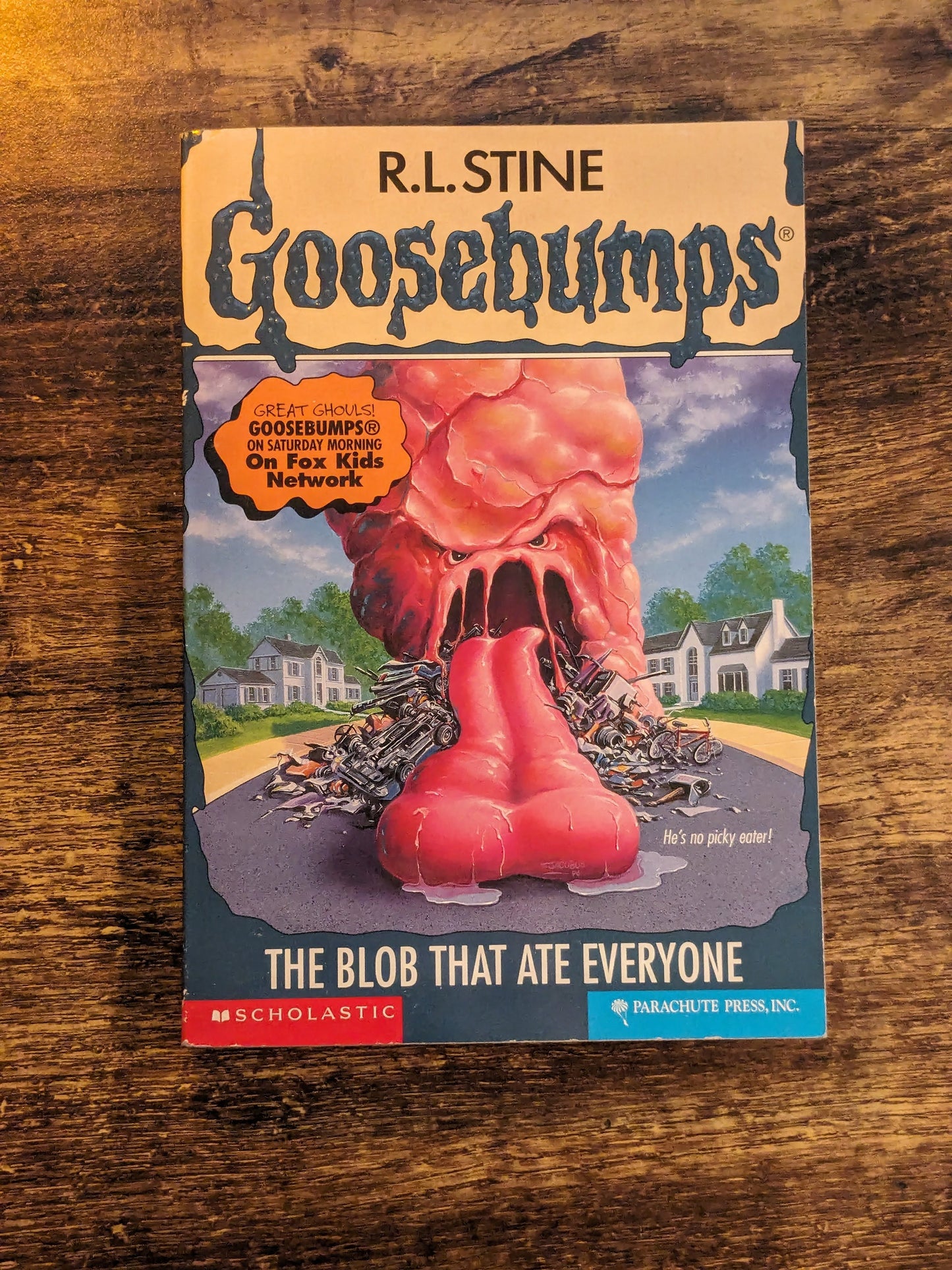 Blob That Ate Everyone, The (Goosebumps #55) by R.L. Stine - Vintage Paperback