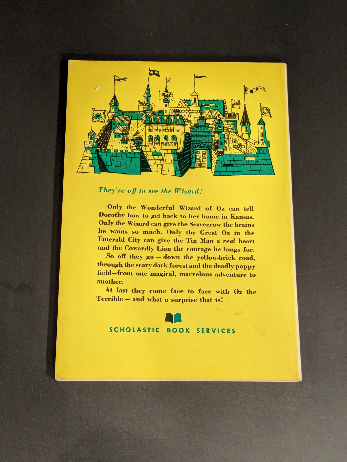 Wizard of Oz, The (Illustrated Paperback) by L. Frank Baum - 1958 Edition