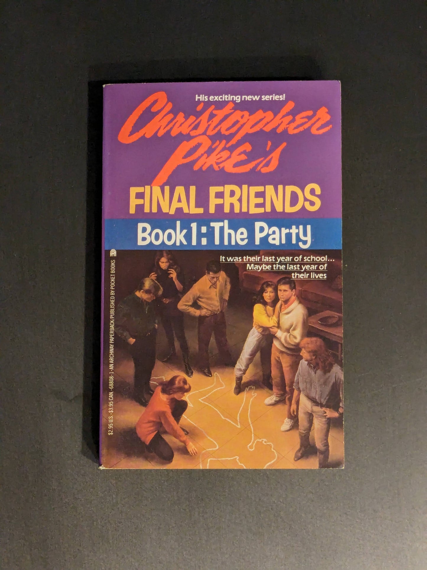 Party, The (Final Friends #1) by Christopher Pike - Vintage First Edition Paperback