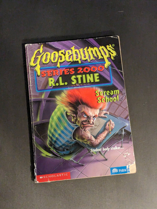 Scream School (Goosebumps 2000 #15) by R.L. Stine - Vintage Paperback