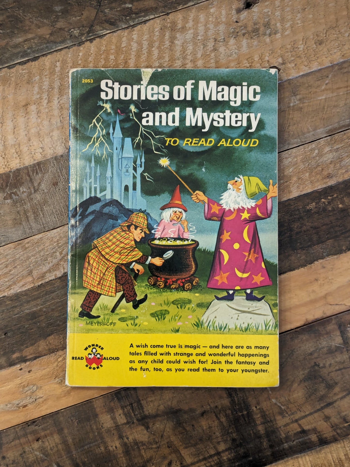 Stories of Magic and Mystery to Read-Aloud (Vintage 1969 Wonder Book) by Mabel Watts - Paperback