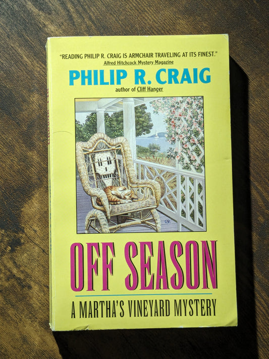 Off Season (Martha's Vineyard Mysteries) by Philip R. Craig - Vintage Paperback