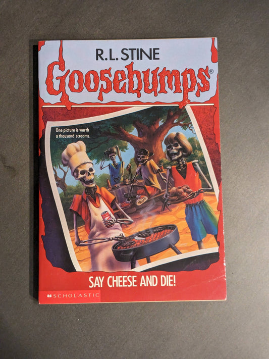 Say Cheese And Die! (Goosebumps #4) R.L. Stine Vintage Paperback