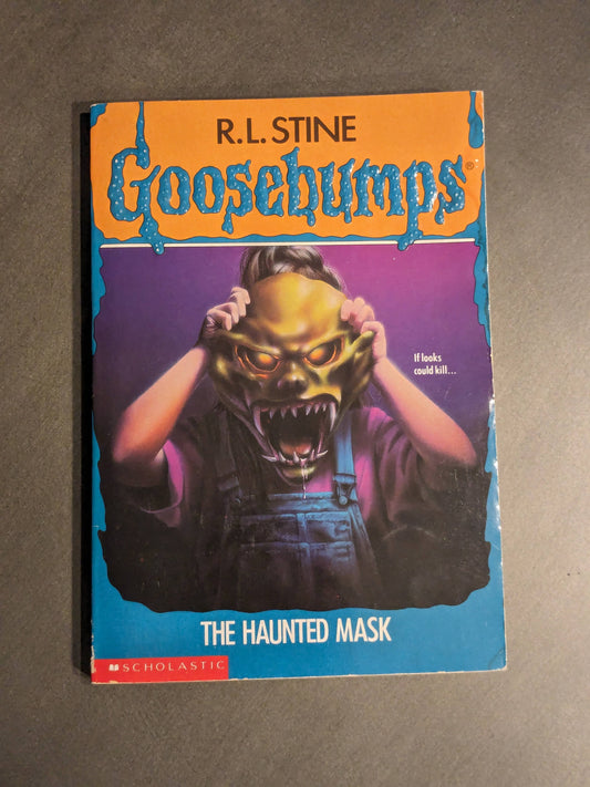 HAUNTED MASK, THE (Goosebumps #11) R. L. Stine - Early Printing