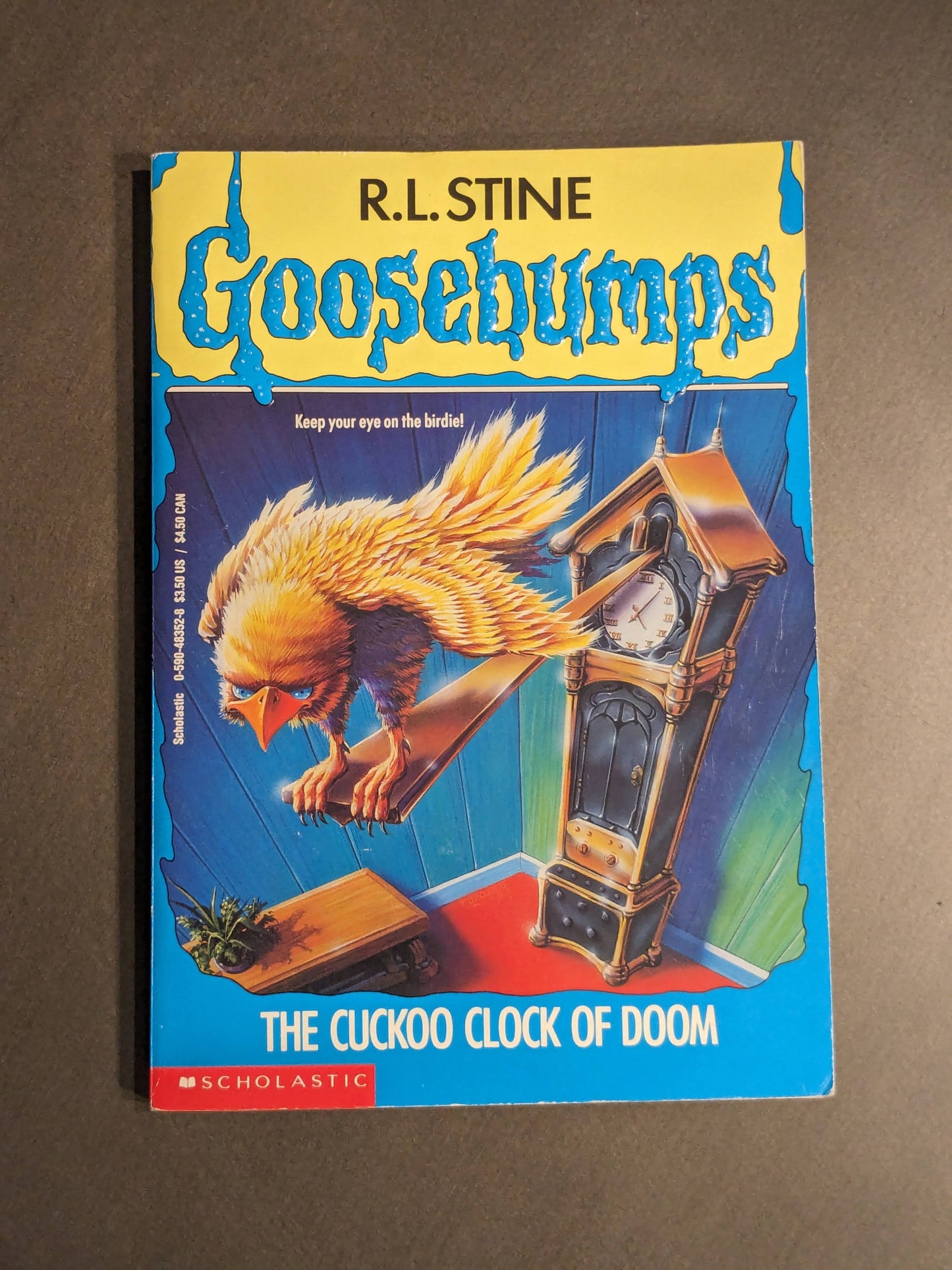 Cuckoo Clock of Doom, The (Goosebumps #28) R.L. Stine Vintage Paperback