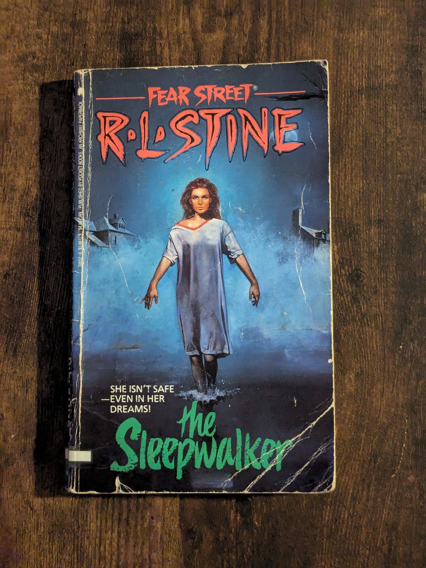 Sleepwalker, The (Fear Street #6) by R.L. Stine - Vintage Paperback