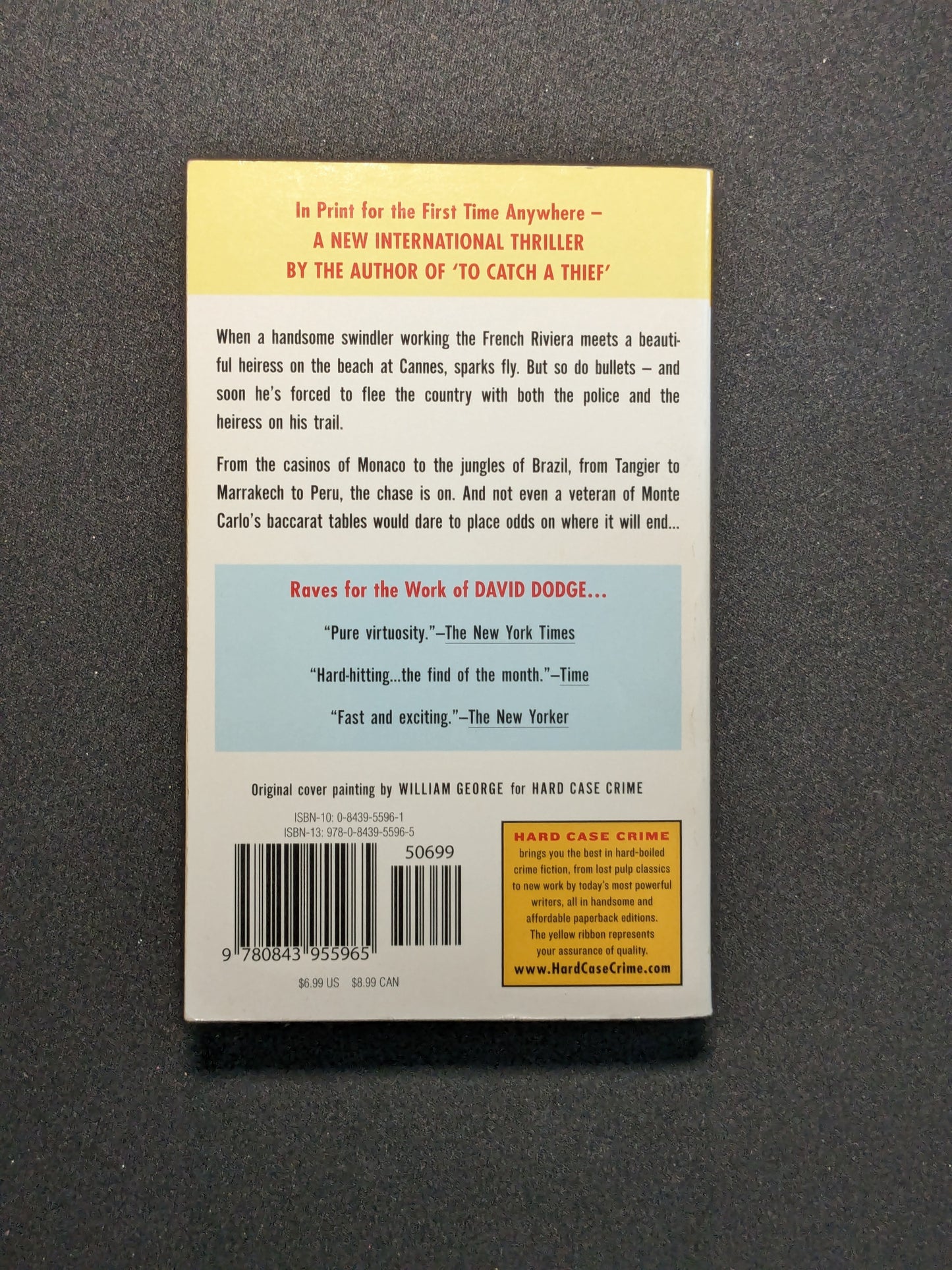 Last Match, The (Hard Case Crime) by David Dodge - 2006 Paperback