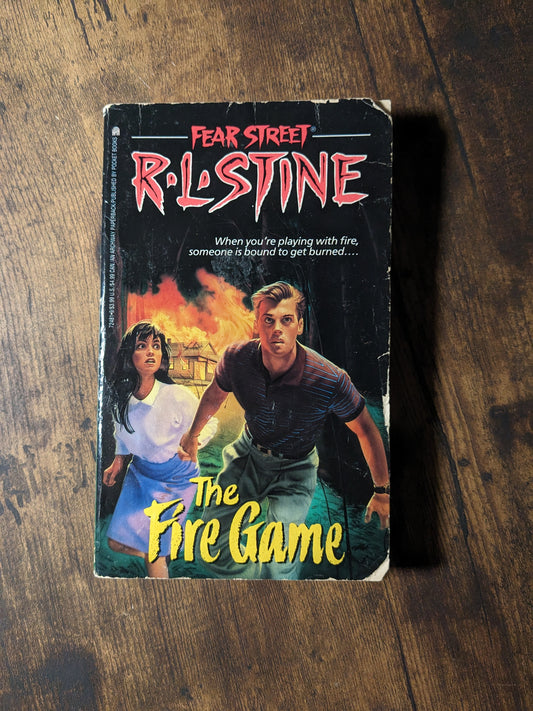 Fire Game, The (Fear Street #11) by R.L. Stine - Vintage Paperback