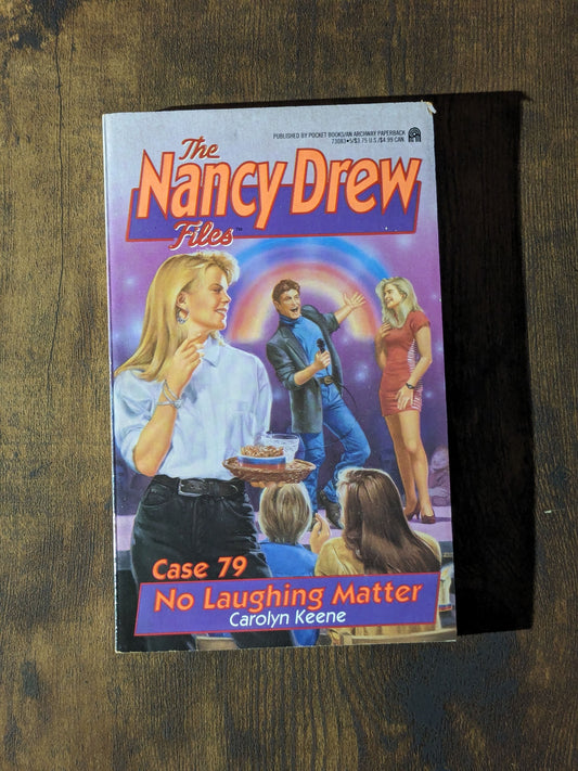 No Laughing Matter (Nancy Drew Files #79) by Carolyn Keene - Vintage Paperback