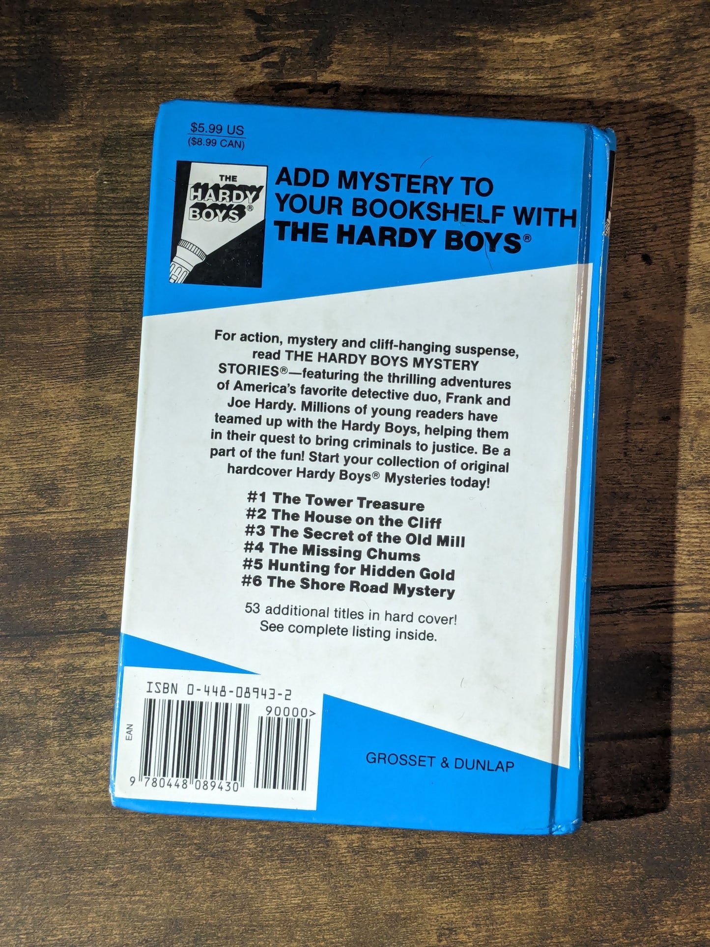 Mystery of the Aztec Warrior, The (Hardy Boys #43) by Franklin W. Dixon