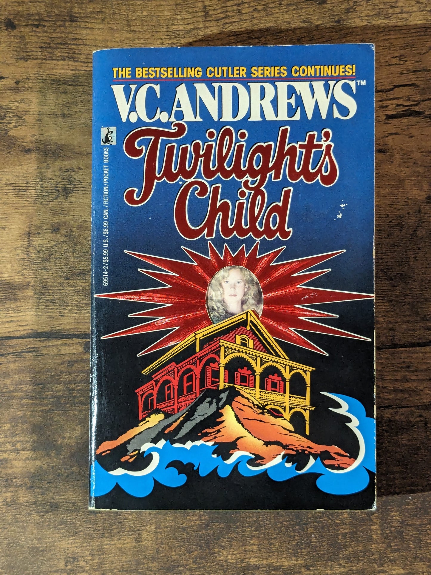 Twilight's Child (Cutler #3) by V.C. Andrews - Vintage Paperback