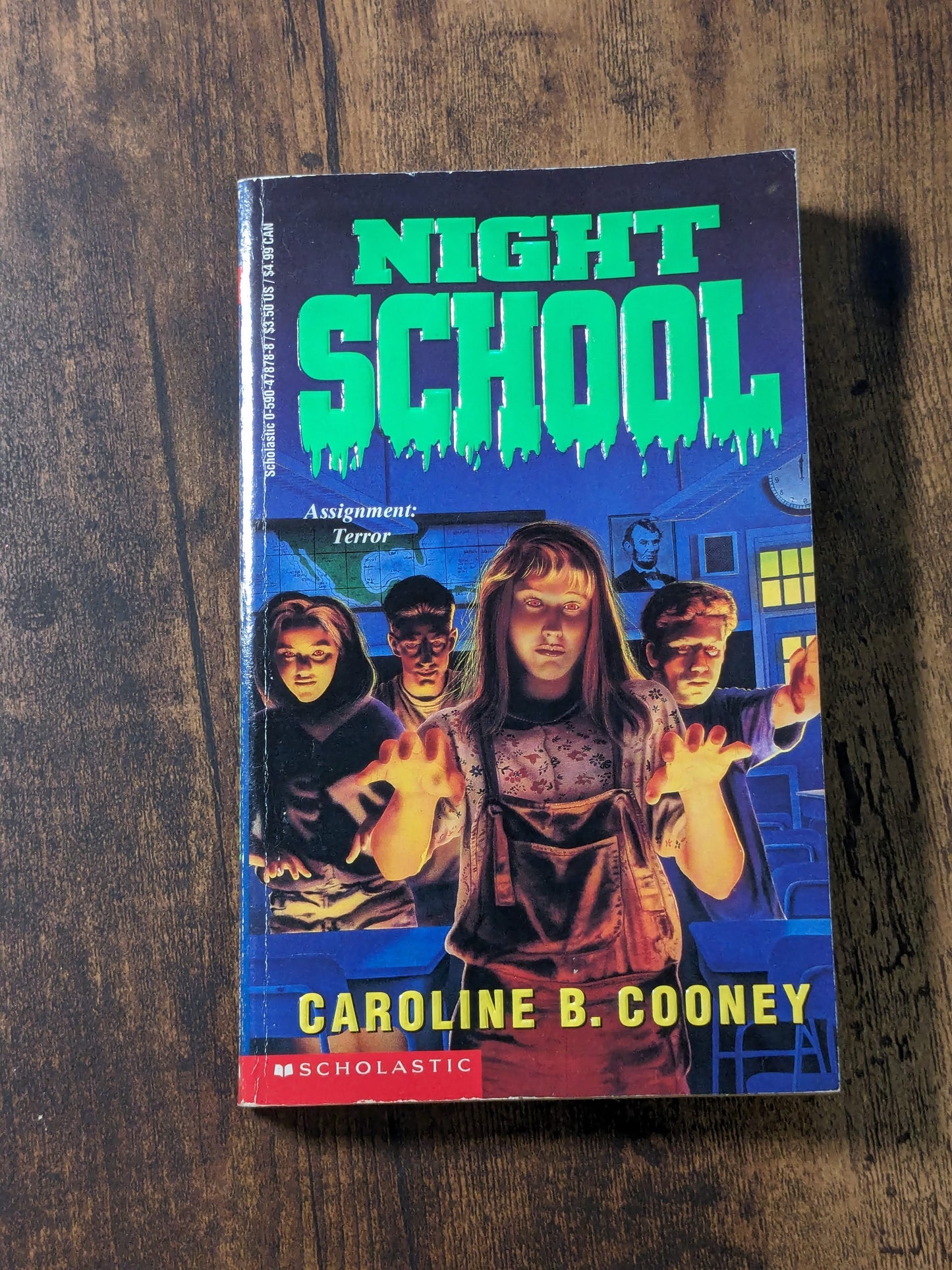 Night School (Point Horror) by Caroline B. Cooney - Vintage Paperback