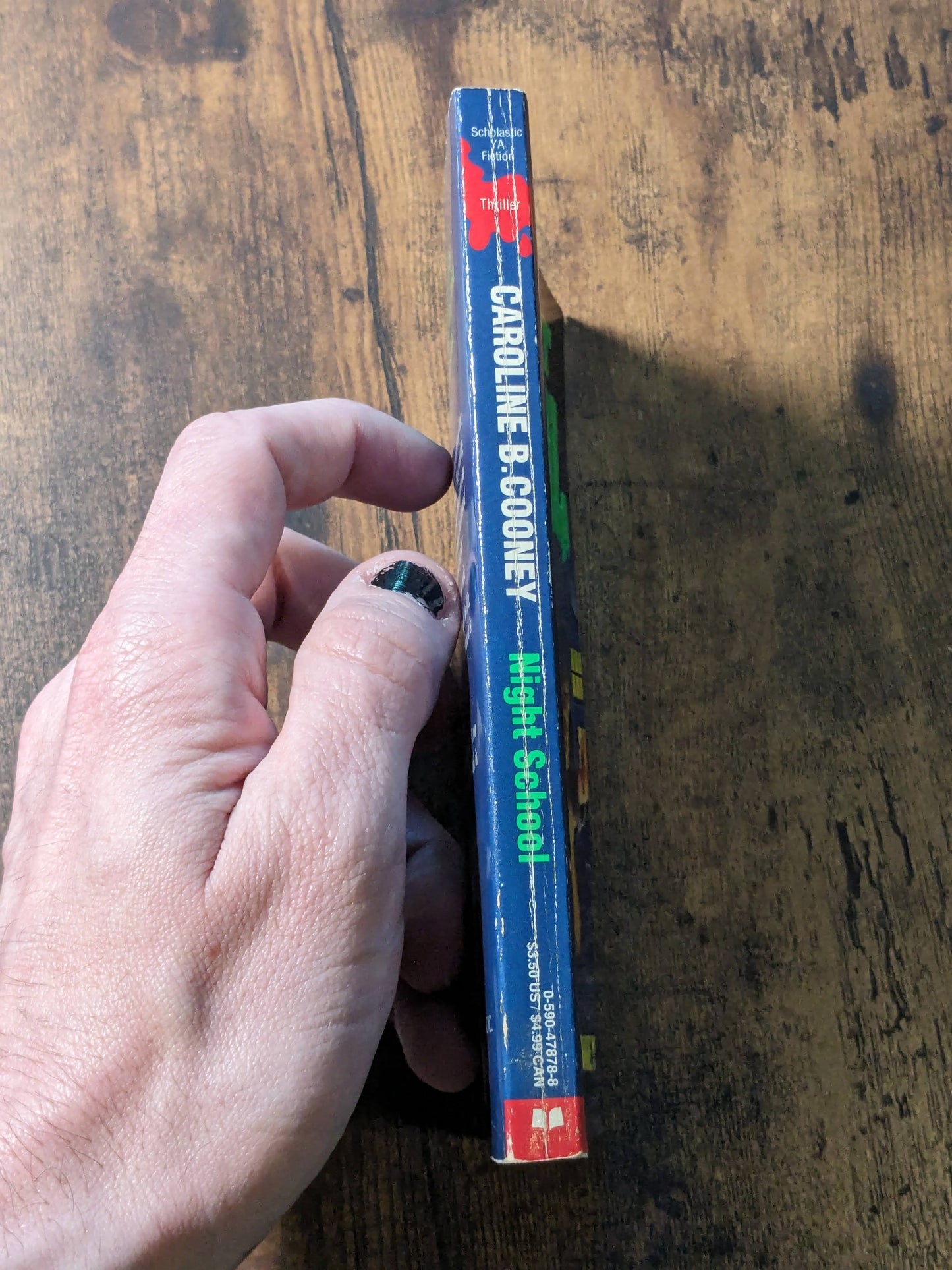 Night School (Point Horror) by Caroline B. Cooney - Vintage Paperback