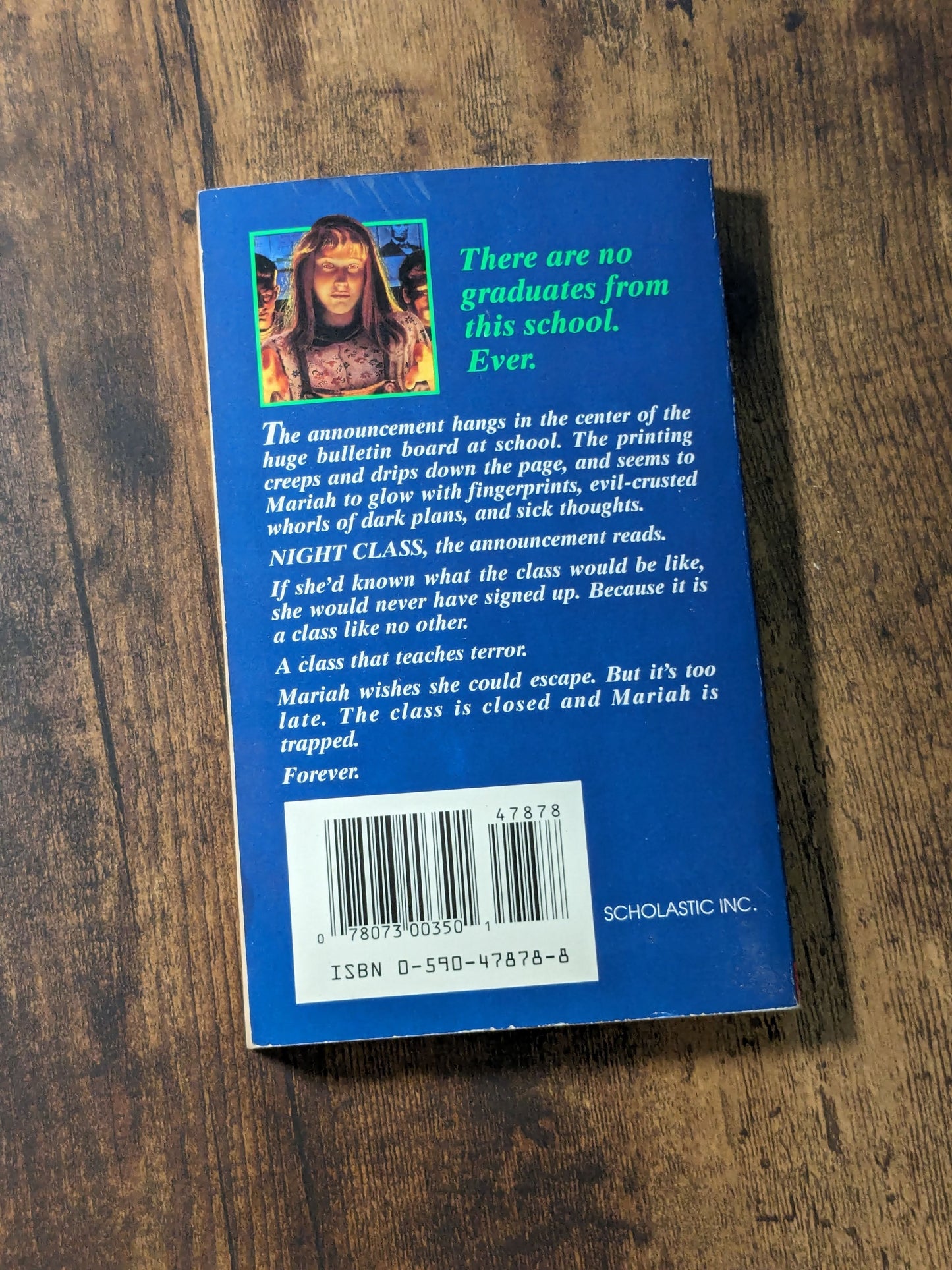 Night School (Point Horror) by Caroline B. Cooney - Vintage Paperback