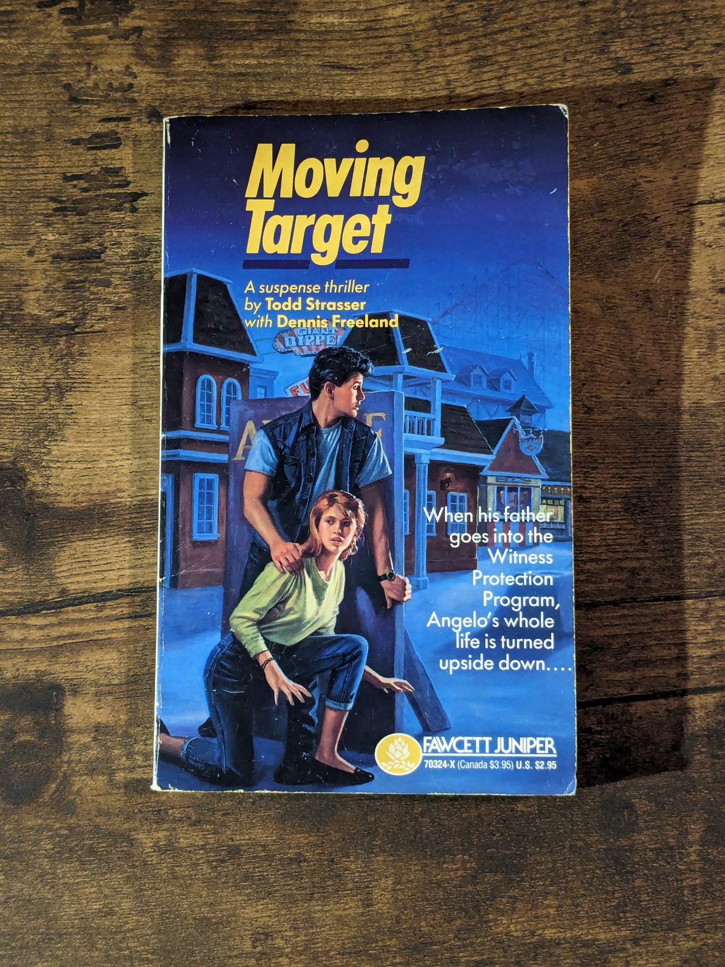 Moving Target (Vintage Paperback) by Todd Strasser with Dennis Freeland