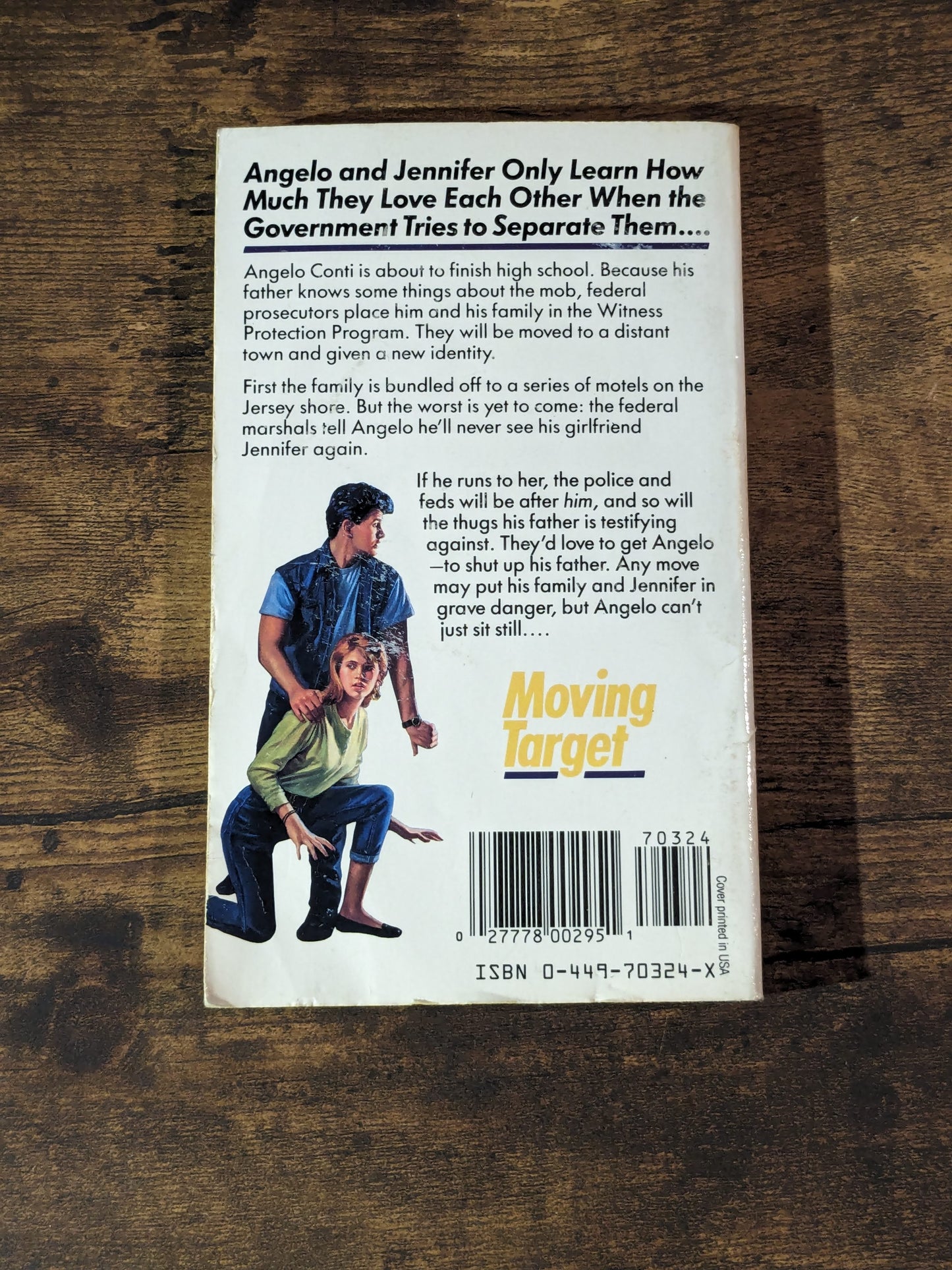 Moving Target (Vintage Paperback) by Todd Strasser with Dennis Freeland