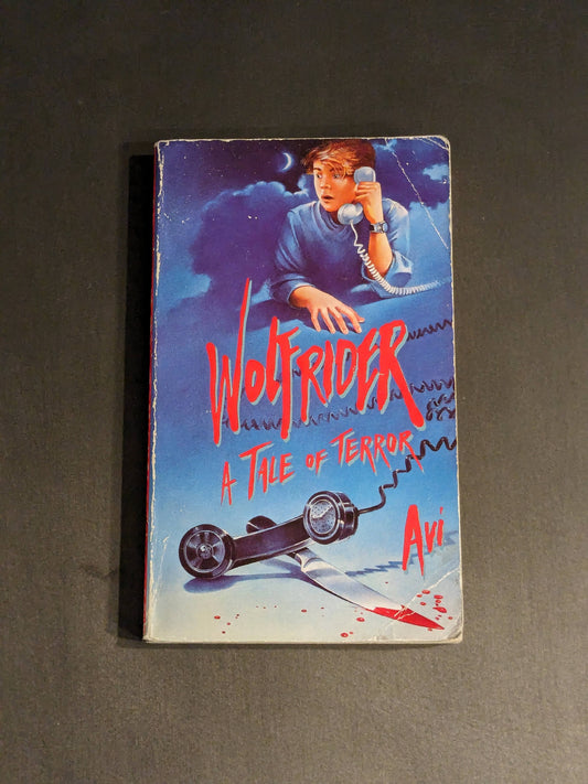 Wolf Rider: A Tale of Terror (Rare Vintage Paperback) by Avi