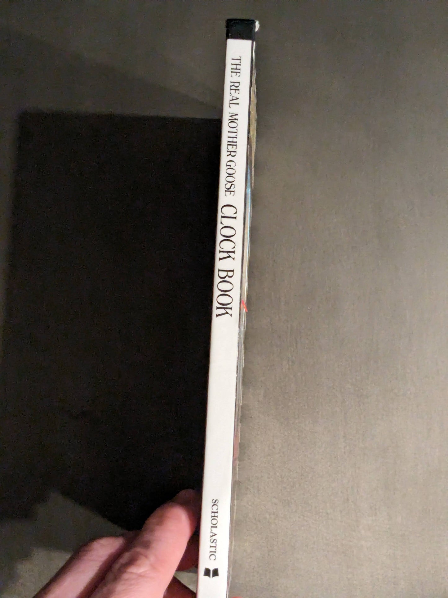 Real Mother Goose Clock Book, The (Vintage Hardcover) by Jane Chambless-Rigie