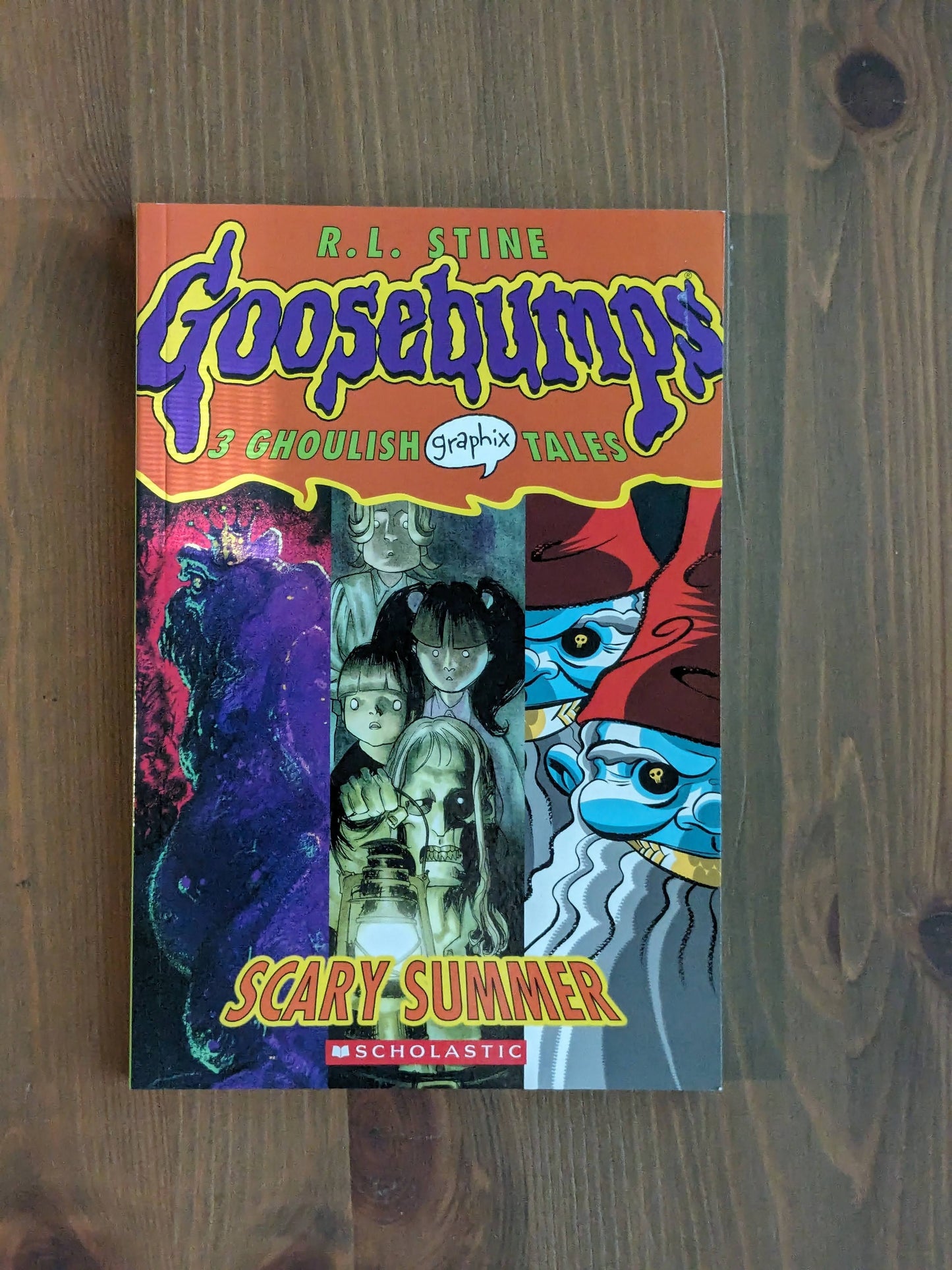 Scary Summer (Goosebumps Graphix #3) by R.L. Stine