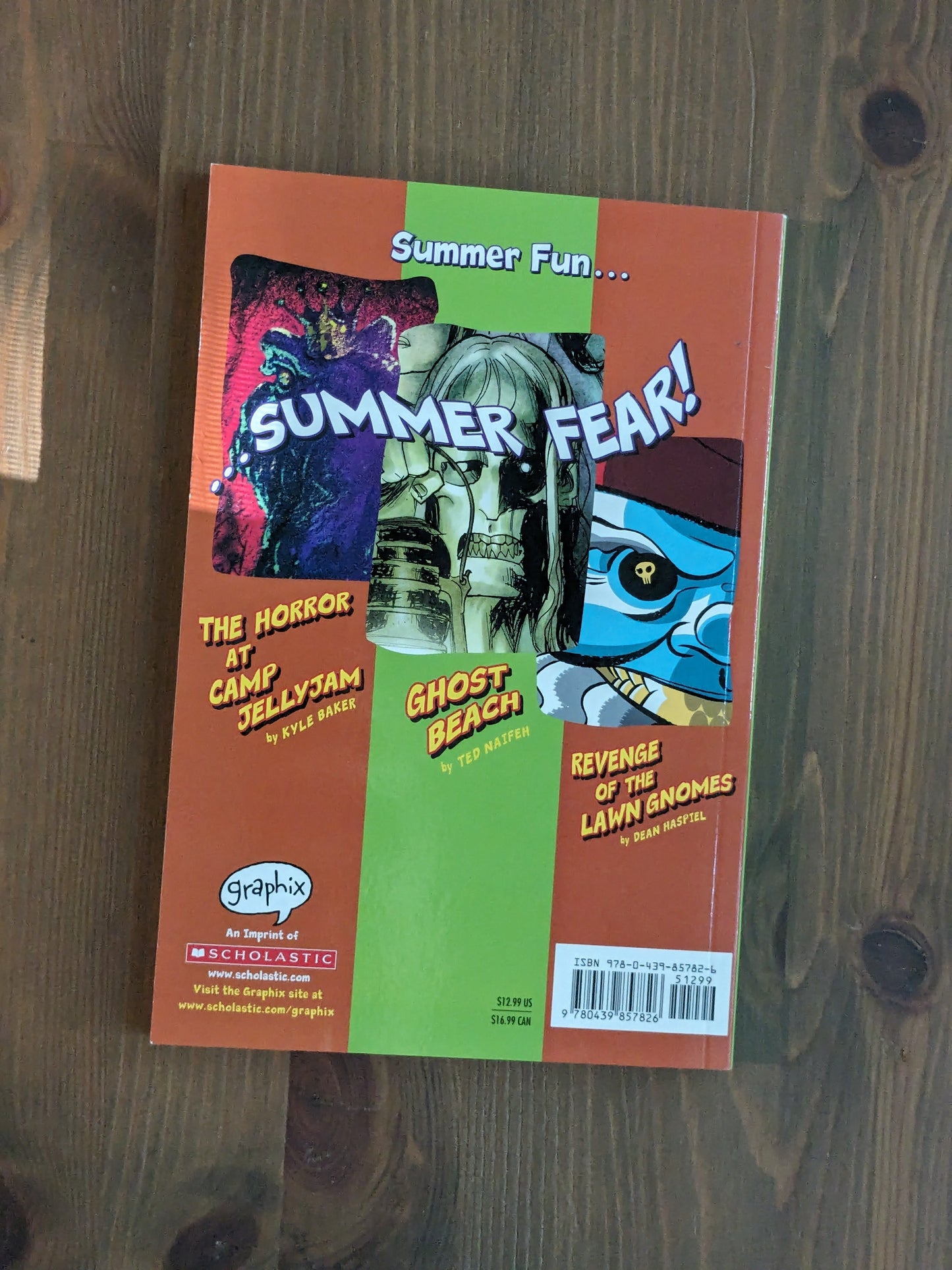 Scary Summer (Goosebumps Graphix #3) by R.L. Stine