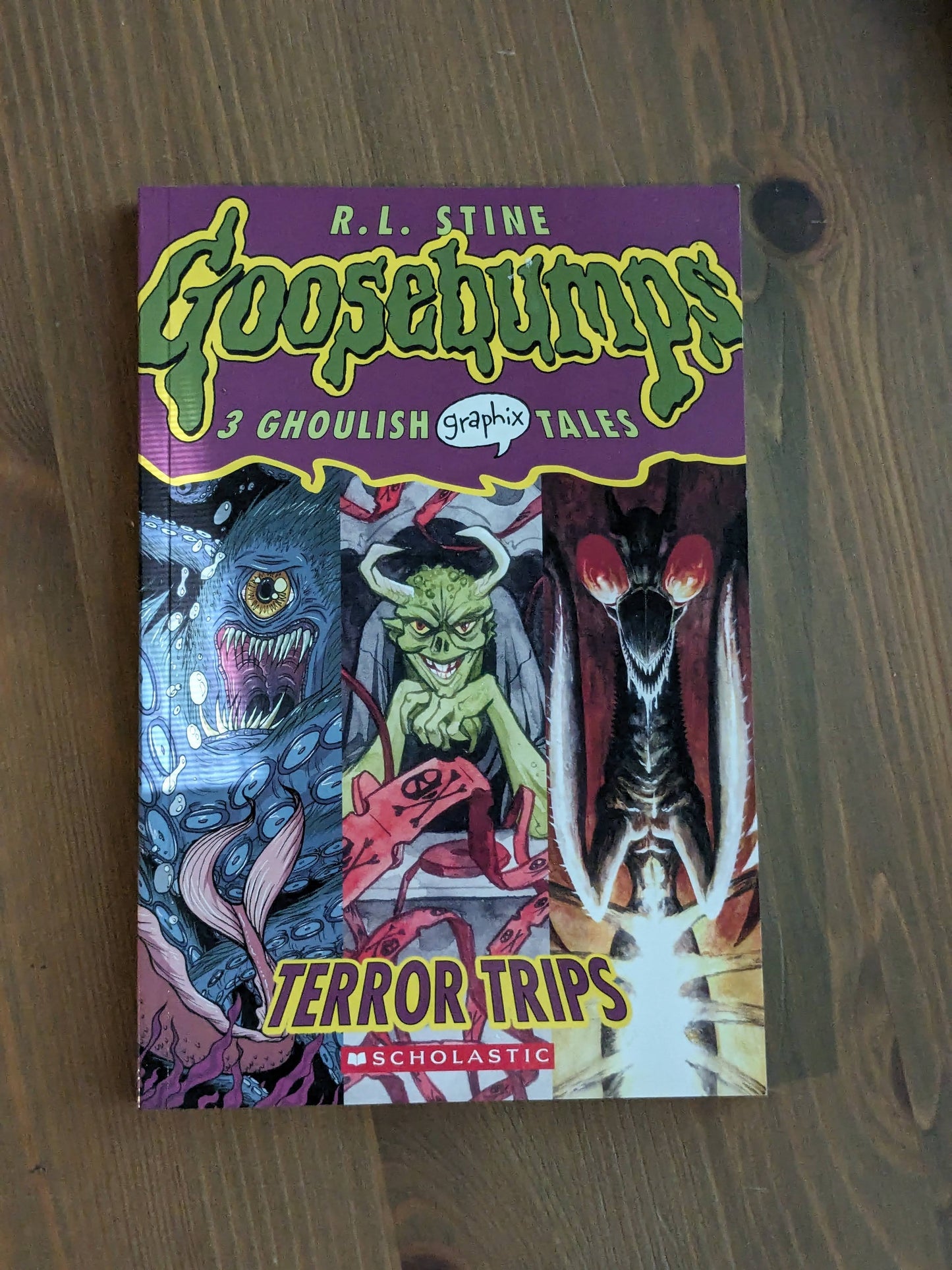 Terror Trips (Goosebumps Graphix #2) by R.L. Stine