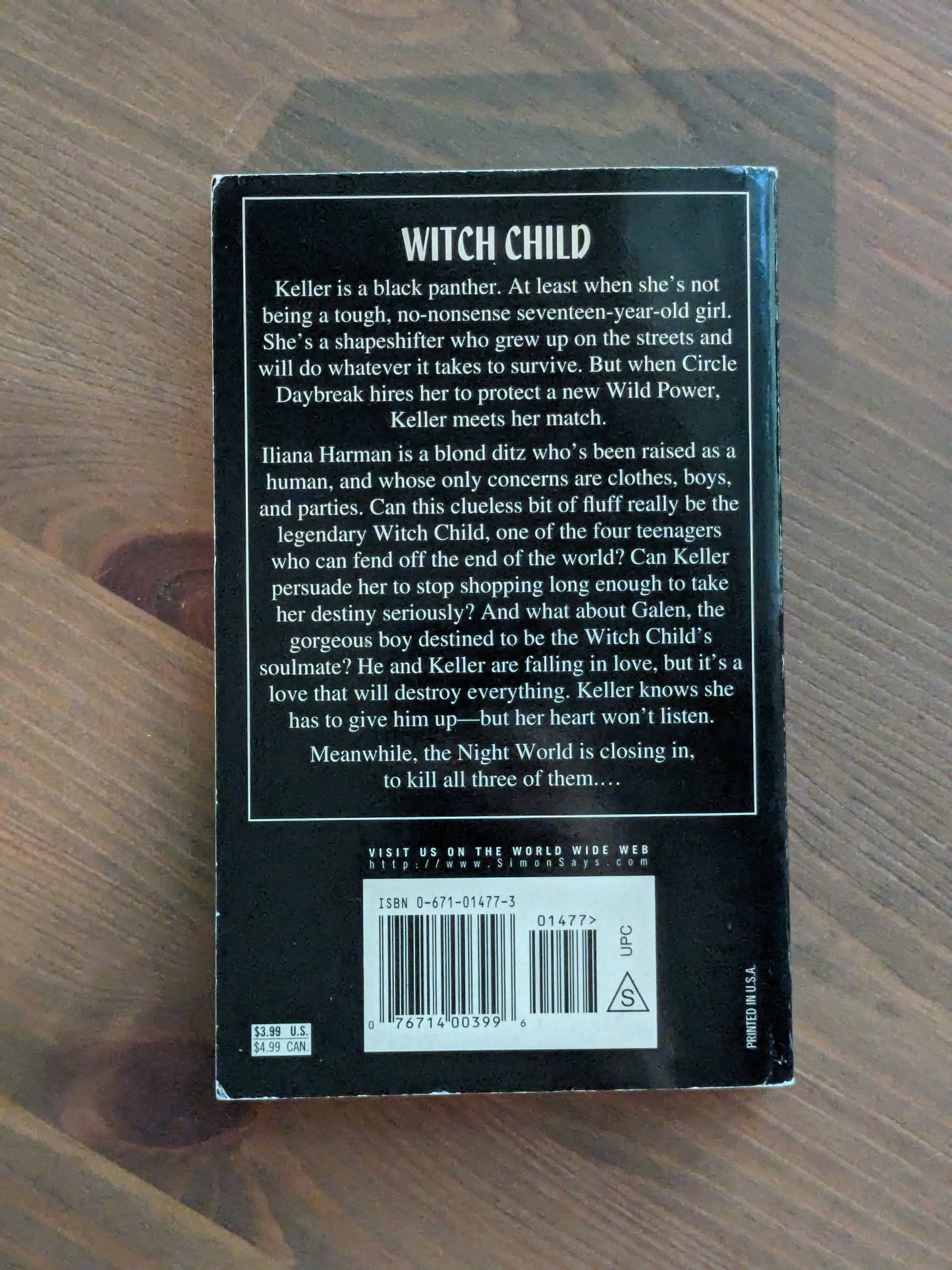 Witchlight (Night World #9) by L.J. Smith - Rare Vintage Paperback