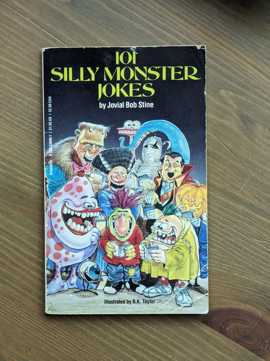 101 Silly Monster Jokes (Vintage Paperback) by R.L. Stine