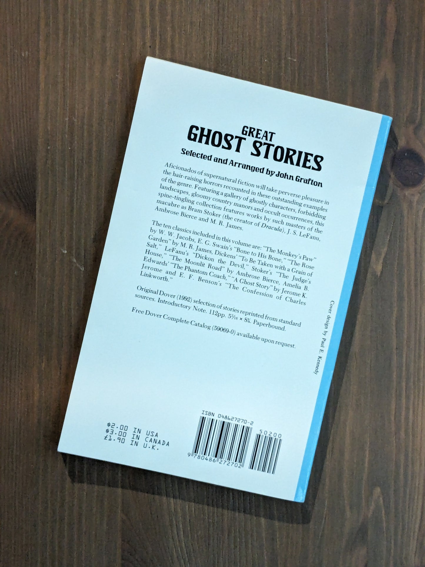 Great Ghost Stories (Dover Thrift Editions) Vintage Paperback