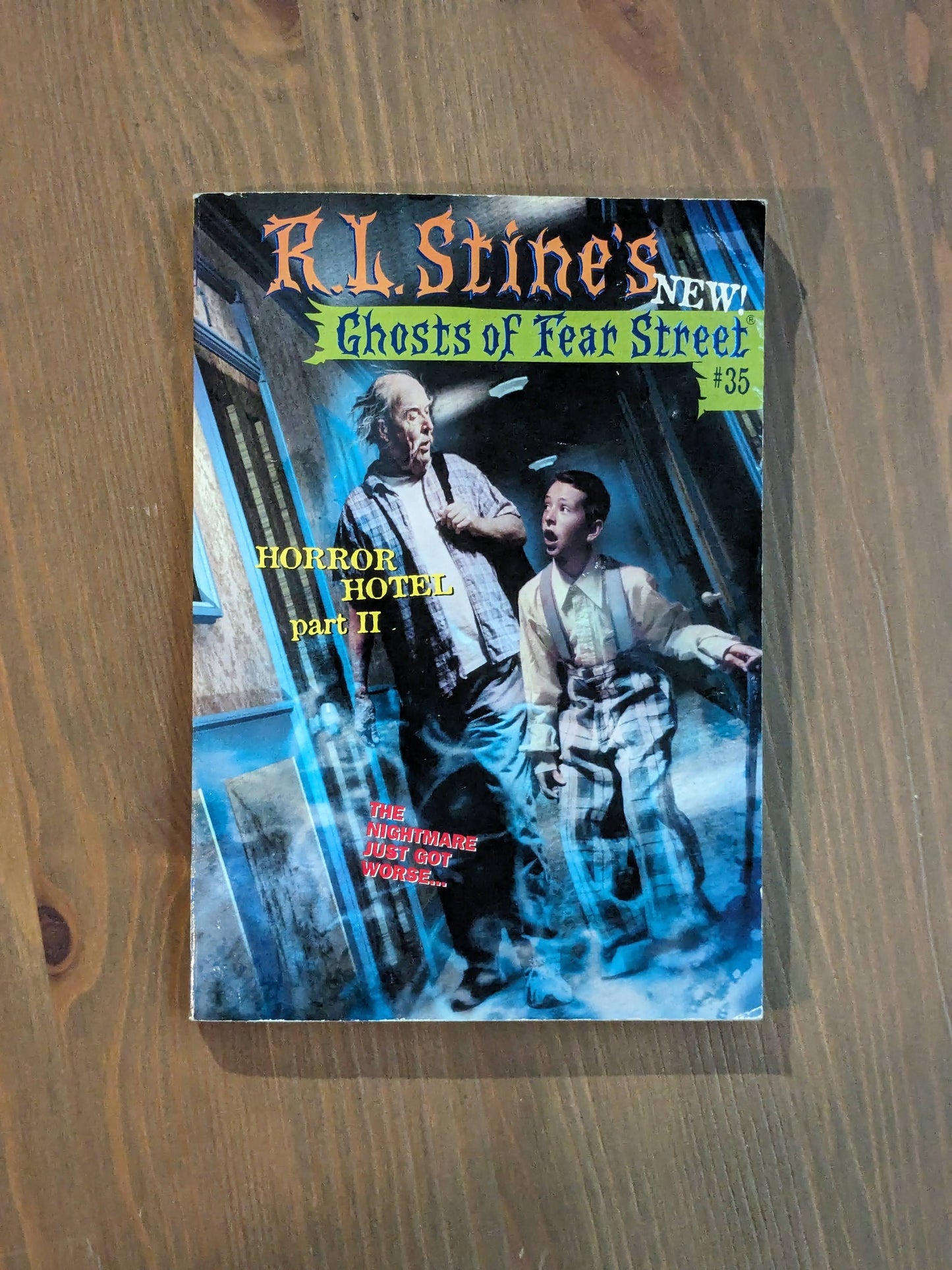 Horror Hotel II: Ghost in the Guest Room (Ghosts of Fear Street #35) by R.L. Stine - Vintage Paperback