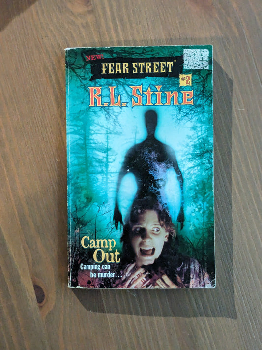 Camp Out (New Fear Street #2) by R.L. Stine - Vintage Paperback