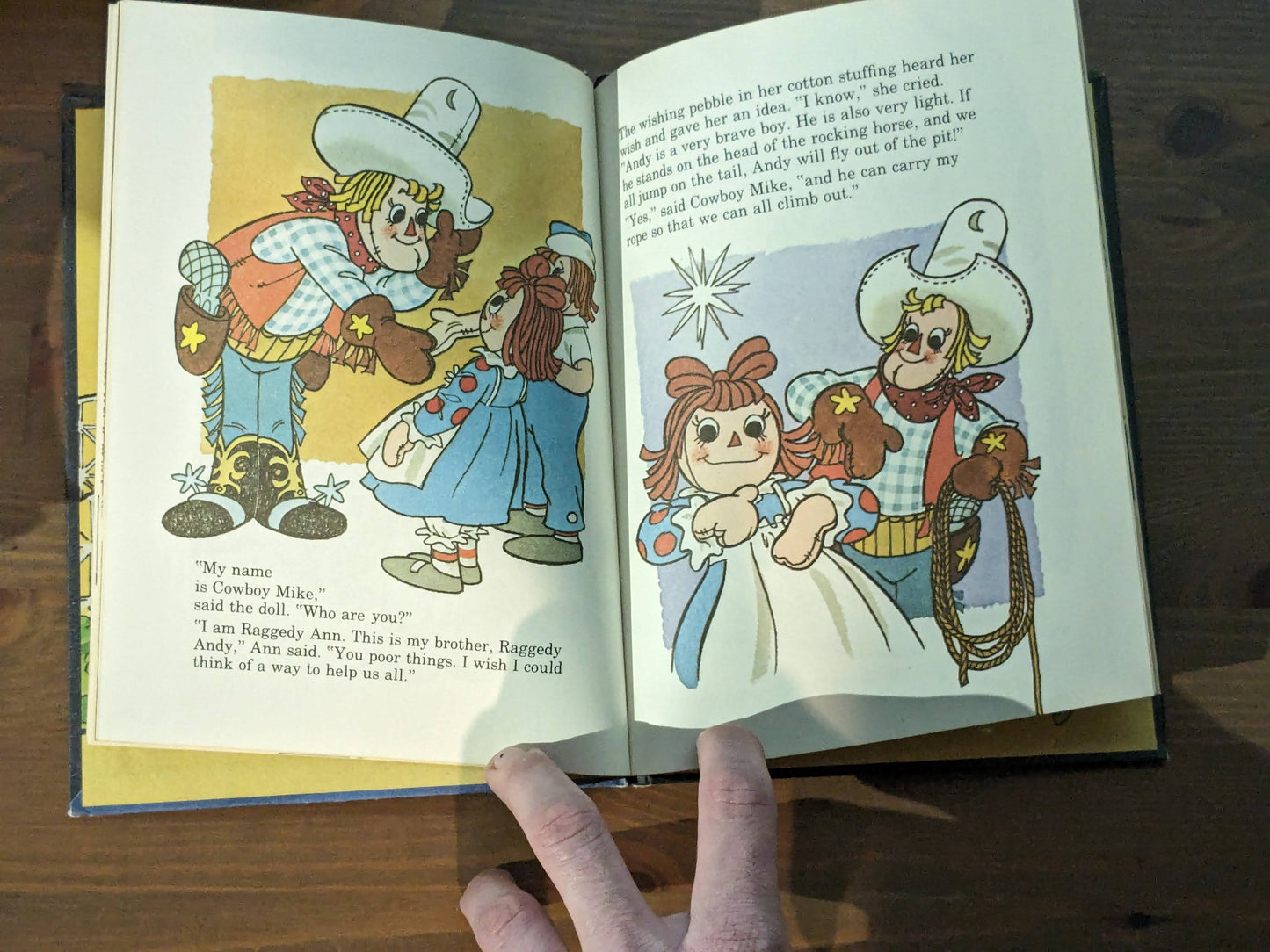 Raggedy Ann & Andy in the Tunnel of Lost Toys (Vintage Hardcover) by Catharine Bushnell, Vernon McKissack Illustrator)
