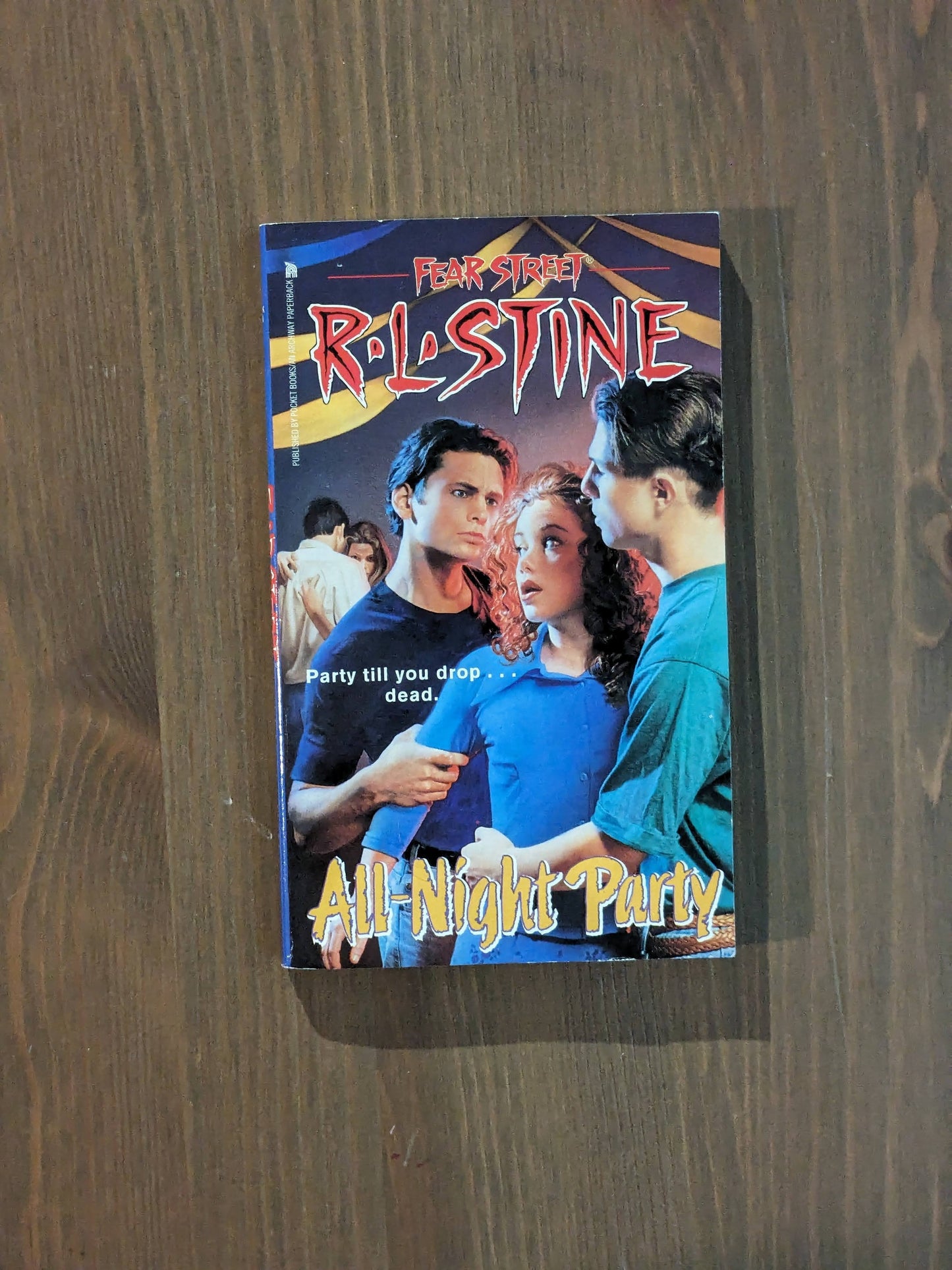 All-Night Party (Fear Street #43) by R.L. Stine - Vintage Paperback